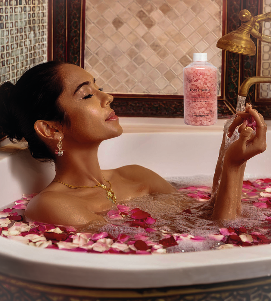 Relaxing Rose Petal Bath Salt-5 Rahatlatıcı Gül Yapraklı Banyo Tuzu-5